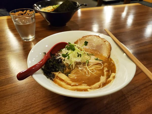 「あっさり味噌らーめん」@昼麺家 Hanamiyaの写真