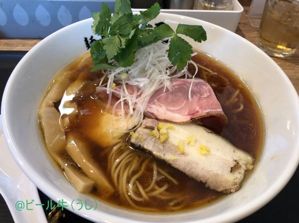 「しょうゆらーめん(850円)」@麺屋 なが尾の写真