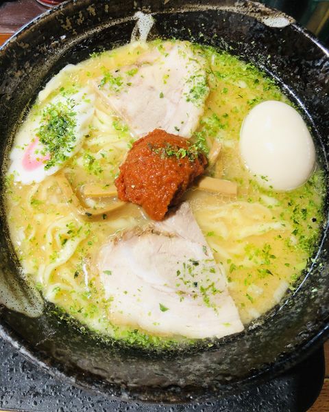 「山形みそラーメン(トッピング 味玉)960円」@中華そば 風 KAZEの写真