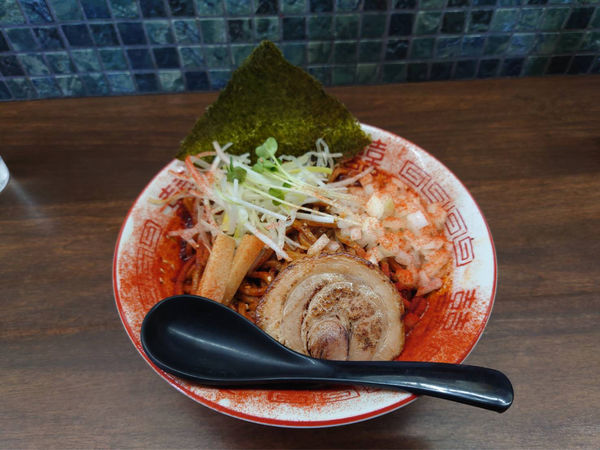 「辛あつ蕎麦」@麺屋みつば＋クローバーの写真