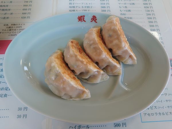 「餃子ハーフ(310円)」@三代目 蝦夷 坂戸にっさい店の写真