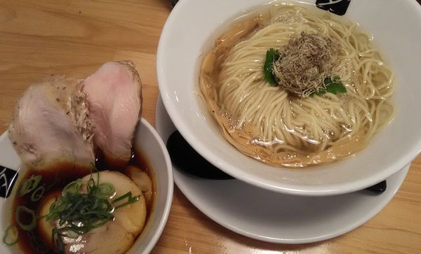 「特製鶏のつけそば」@中華そば 髙野の写真