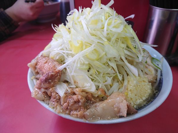 「小ラーメン ネギ」@ラーメン二郎 桜台駅前店の写真