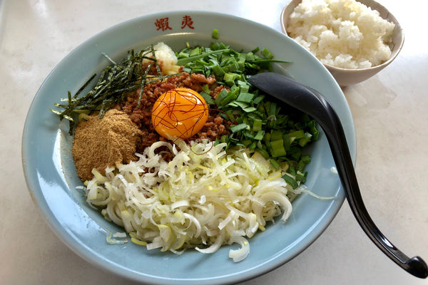 「台湾まぜそば 800円」@三代目 蝦夷 坂戸にっさい店の写真