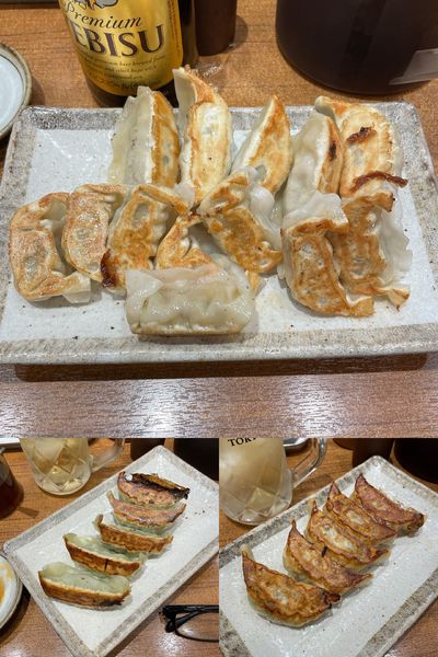 「生姜餃子・唐辛子餃子・しそ餃子・黒豚餃子」@まん天餃子 横浜店の写真