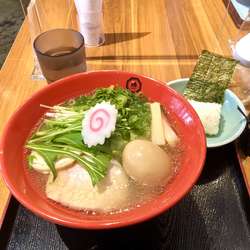 華味鳥 水炊きラーメン＋味玉