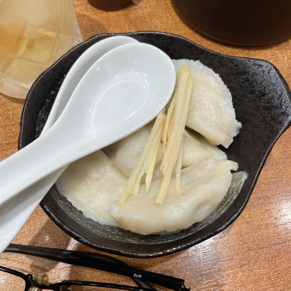 「水餃子」@まん天餃子 横浜店の写真