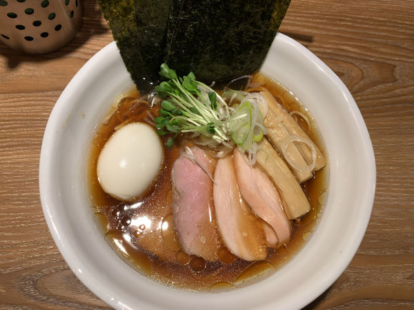 「特製醤油中華そば1050円」@中華そば やま福の写真