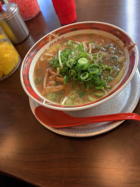 「Aラーメン580円」@神戸ラーメン 第一旭 三宮本店の写真