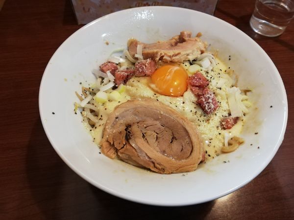 「メガカルボナーラ　限定」@メガガンジャの写真