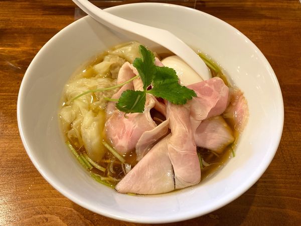 「特製 海老・蟹らーめん １，０００円」@肉と魚と酒 和楽の写真