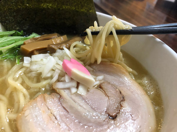 「鶏白湯ラーメン大盛　900円」@麺処 丹治の写真