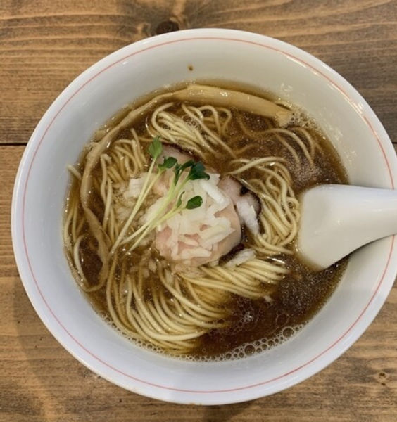 「軍鶏そば」@麺尊 RAGEの写真