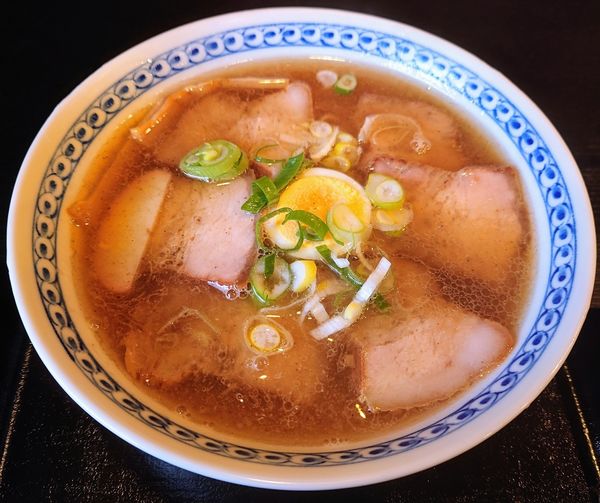 「肉入り中華そば」@更科の写真