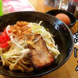 まぜそば(半)￥750