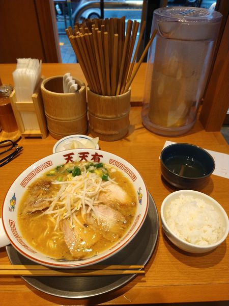 「チャーシューメン 750円」@らーめん天天有 神田の写真