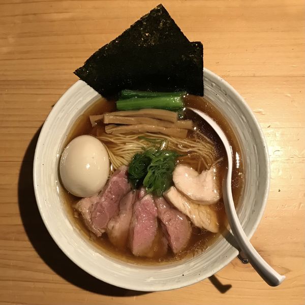 「特製らぁ麺（醤油）＋ 那須御養卵の卵かけご飯」@麺屋 さくら井の写真