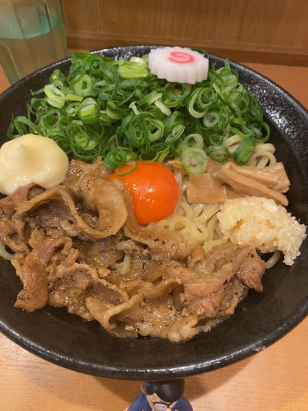 「旨辛そば」@肉玉蕎麦 おとど 北松戸総本山の写真