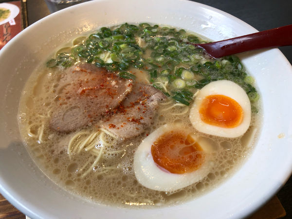 「味玉らーめん760円」@麺屋 我ガ 久留米上津バイパス店の写真