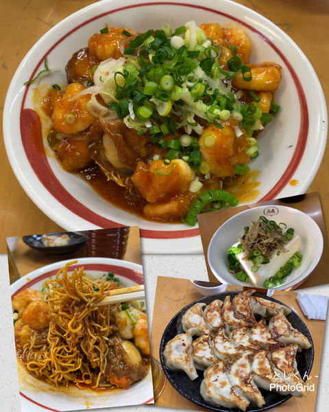 「【2月限定】揚げ麺 チリ葛餡掛け S（海老＆帆立チリ）」@MENYA 食い味の道有楽の写真