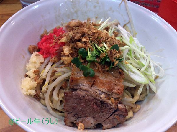 「まぜそば中(850円)」@浦和まぜそば 志げるの写真