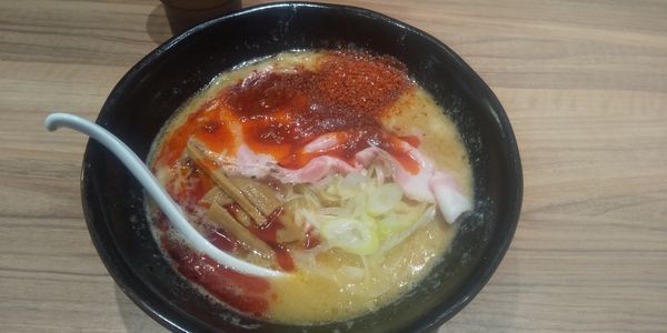 「旨辛白湯鶏そば」@鶏そば うえ原の写真