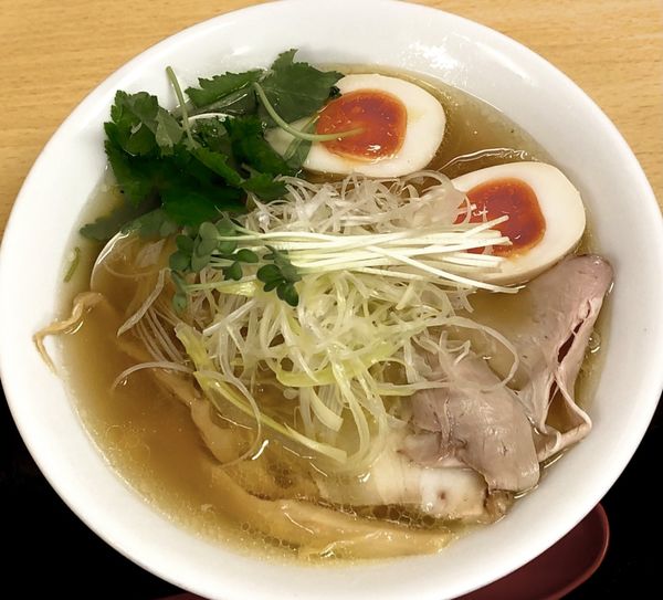 「味玉貝出汁そば」@らーめん よこ田の写真