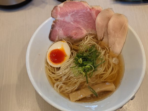 「中華そば　800円」@人生夢路 徳麺の写真