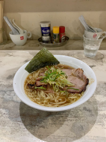 「中華そば」@手打ち中華そば 侍の写真