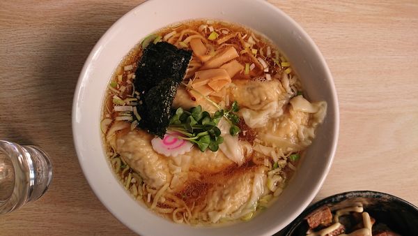 「ワンタンメン」@麺処 大木の写真