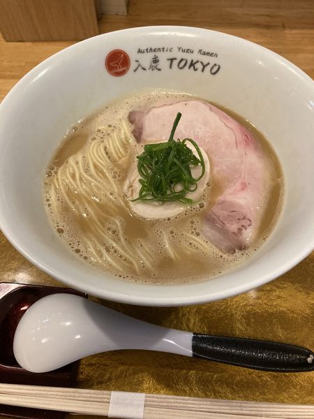 「白湯らぁ麺」@入鹿（IRUCA）-Tokyo-の写真