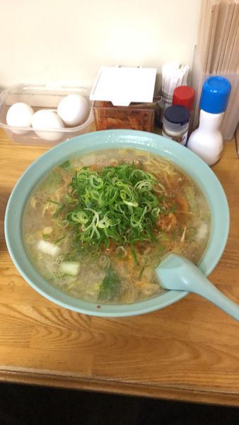 「塩スタミナ 中」@旭川ラーメンの写真