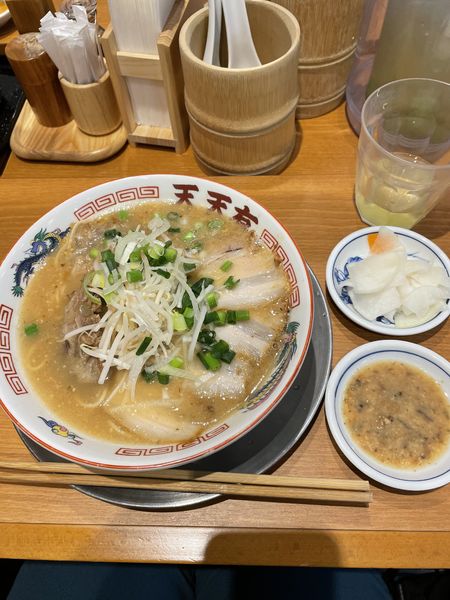 「ダブルチャーシューメン(ミックス)」@らーめん天天有 神田の写真