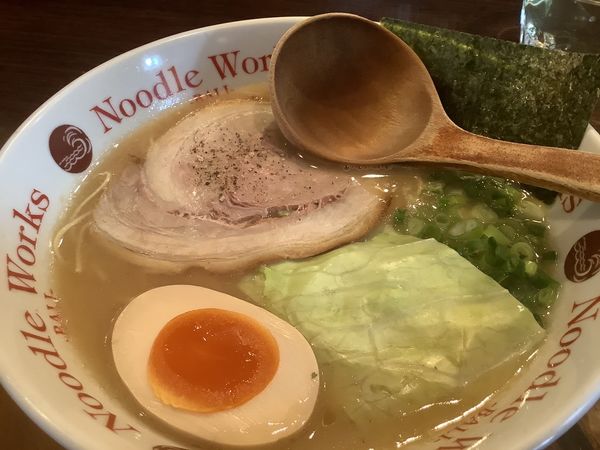 「ラーメン　690円」@Noodle Works -BALI-の写真