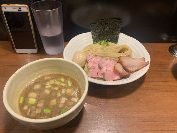 「特製濃厚豚骨魚介つけめん」@麺処 はら田の写真