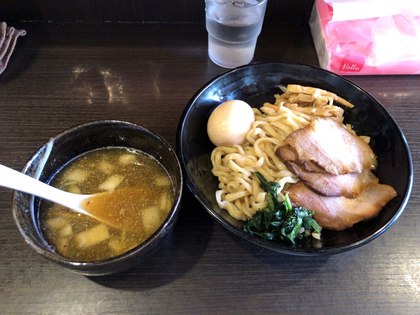「特製つけ麺(あっさり)」@三鷹食堂いなりの写真