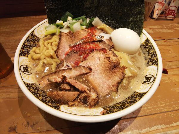 「すごい煮干ラーメン特製(麺かため)」@ラーメン凪 下北沢店の写真