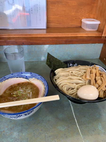 「こってりつけ麺大、参城盛」@つけめん 参城の写真