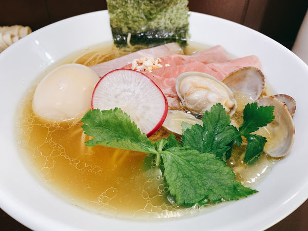 「上中華 海塩」@中華そば うお青の写真