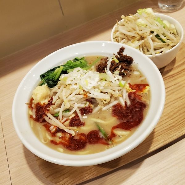 「担々麺たっぷり野菜ショウガ」@麺屋 幸生の写真