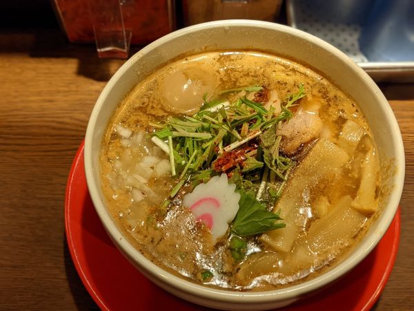 「限定味噌ラーメン　900円」@中華そば 花京 天六店の写真