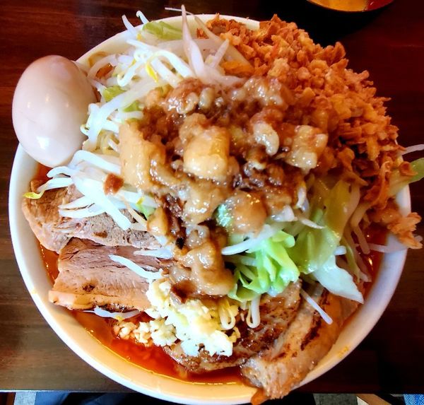 「辛いラーメン300g」@龍麺 ふえ郎の写真