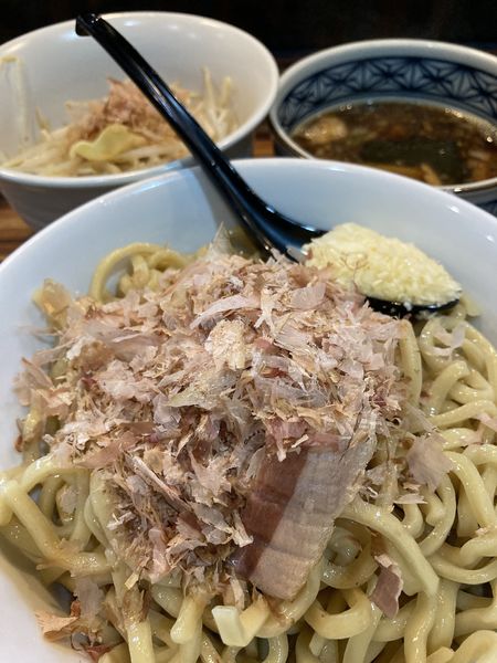 「つけ麺¥790（大盛無料）」@ラーメン・つけ麺 笑福 大阪西中島店の写真