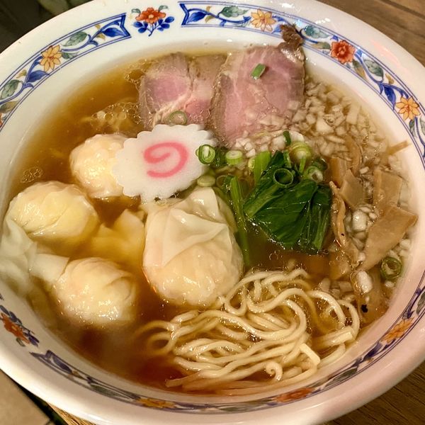「エビワンタン麺」@キッチン ヤンの写真