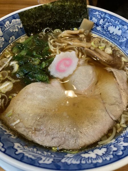 「醤油らーめん濃口¥730」@麺屋 楼蘭 梅田店の写真