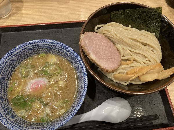 「つけめん(小盛)¥650+ビール(小瓶)¥390」@舎鈴 北朝霞駅前店の写真