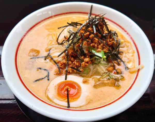 「炒めねぎ味噌牛乳坦らーめん」@旭川ラーメン かかしの写真