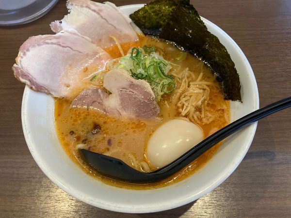 「オマール海老香る味噌ラーメン」@Noodle Shop 香味亭の写真