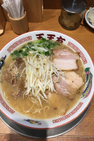 「チャーシュー麺」@らーめん天天有 神田の写真