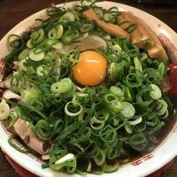 並麺かため、全部入り